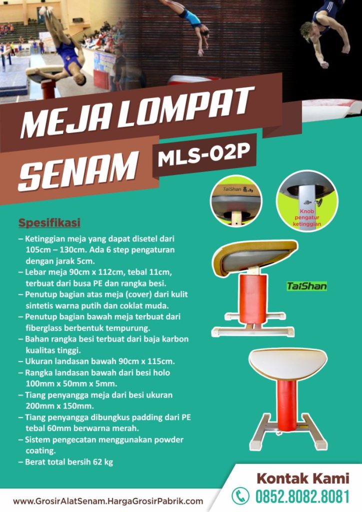 brosur meja lompat senam mls-02p harga grosir pabrik