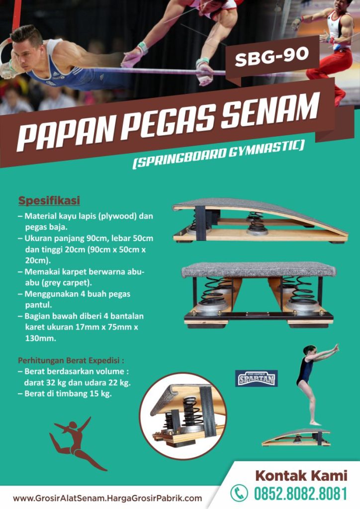 brosur papan pegas senam sbg-90 harga grosir pabrik