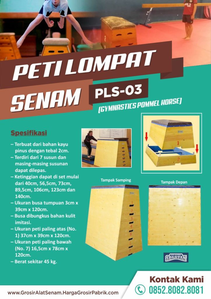 brosur peti lompat senam pls-03 harga grosir pabrik